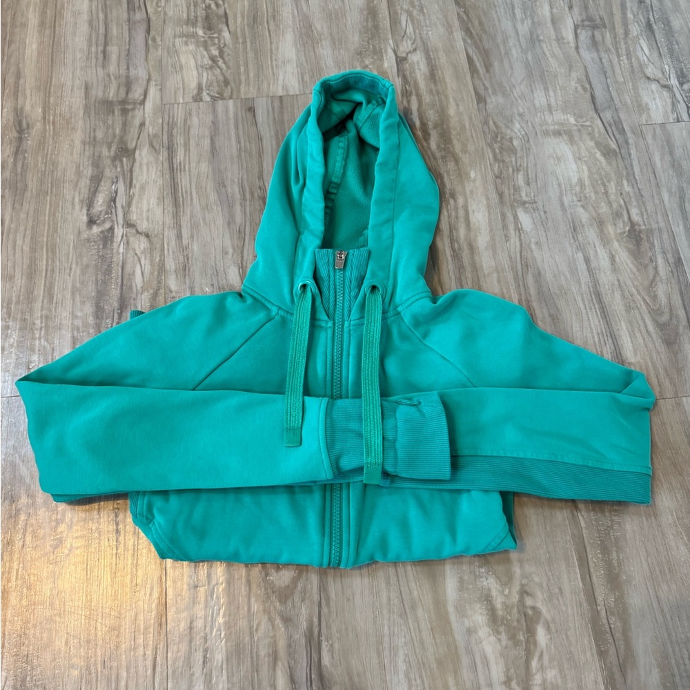 Athleta Turquoise Hoodie Sweatshirt